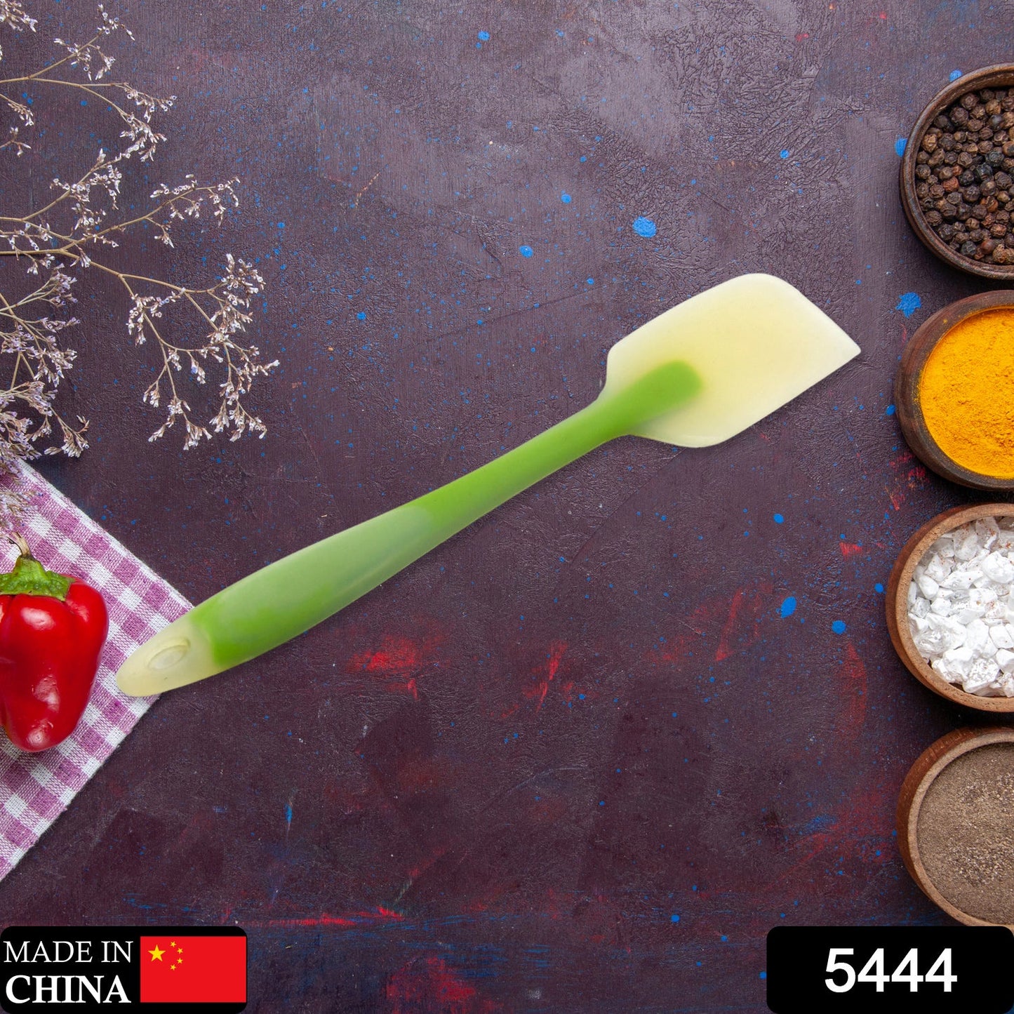 Silicone Spatulas, Heat Resistant Rubber Spatulas, Heat Resistant Flexible Spatula with Good Grip - Seamless, Heavy Duty, BPA Free, Large, Dishwasher Safe (29cm)