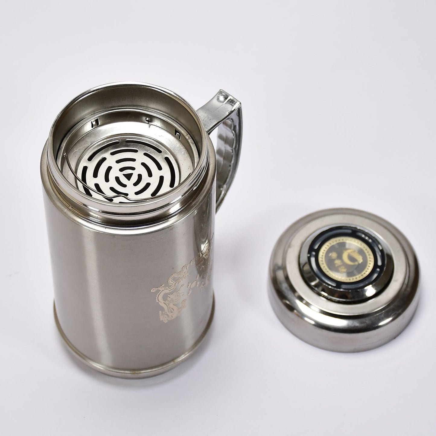 6751 Double-Wall Thermos Water Bottles, Spill Proof with Leakproof Drinking Cup