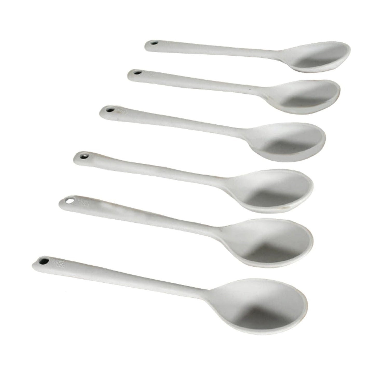 MULTIPURPOSE SILICONE SPOON, SILICONE BASTING SPOON NON-STICK KITCHEN UTENSILS HOUSEHOLD GADGETS HEAT-RESISTANT NON STICK SPOONS KITCHEN COOKWARE ITEMS FOR COOKING AND BAKING (6 Pc Set)