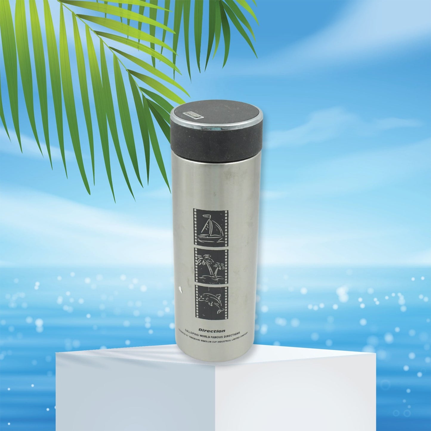 STAINLESS STEEL HYDRA VACUUM INSULATED FLASK WATER BOTTLE (1 pc 420ML)