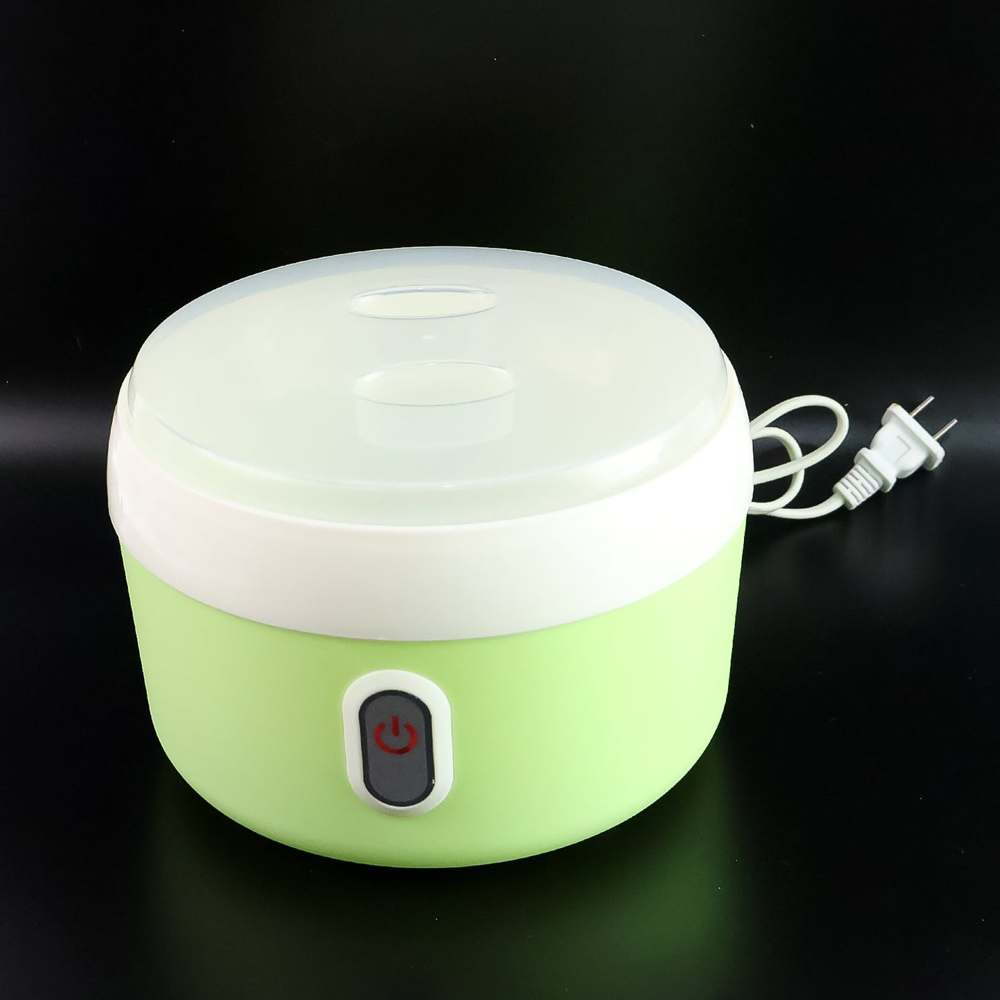 The packaging for the Chef’s Embrace electric yogurt maker.
