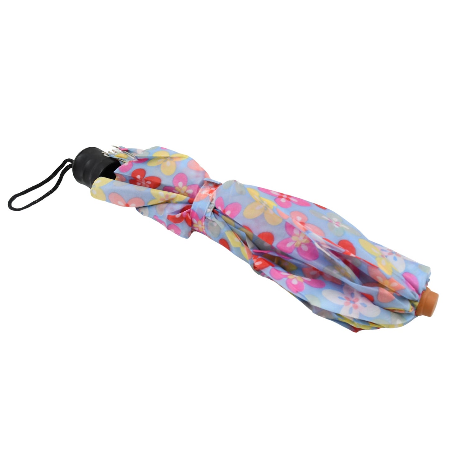 2 Fold Sun Protective Solid Foldable Outdoor Umbrella, Portable Sun, UV Protection Lightweight Rain Umbrella With Umbrella Case For Girls, Women, Men, Boys