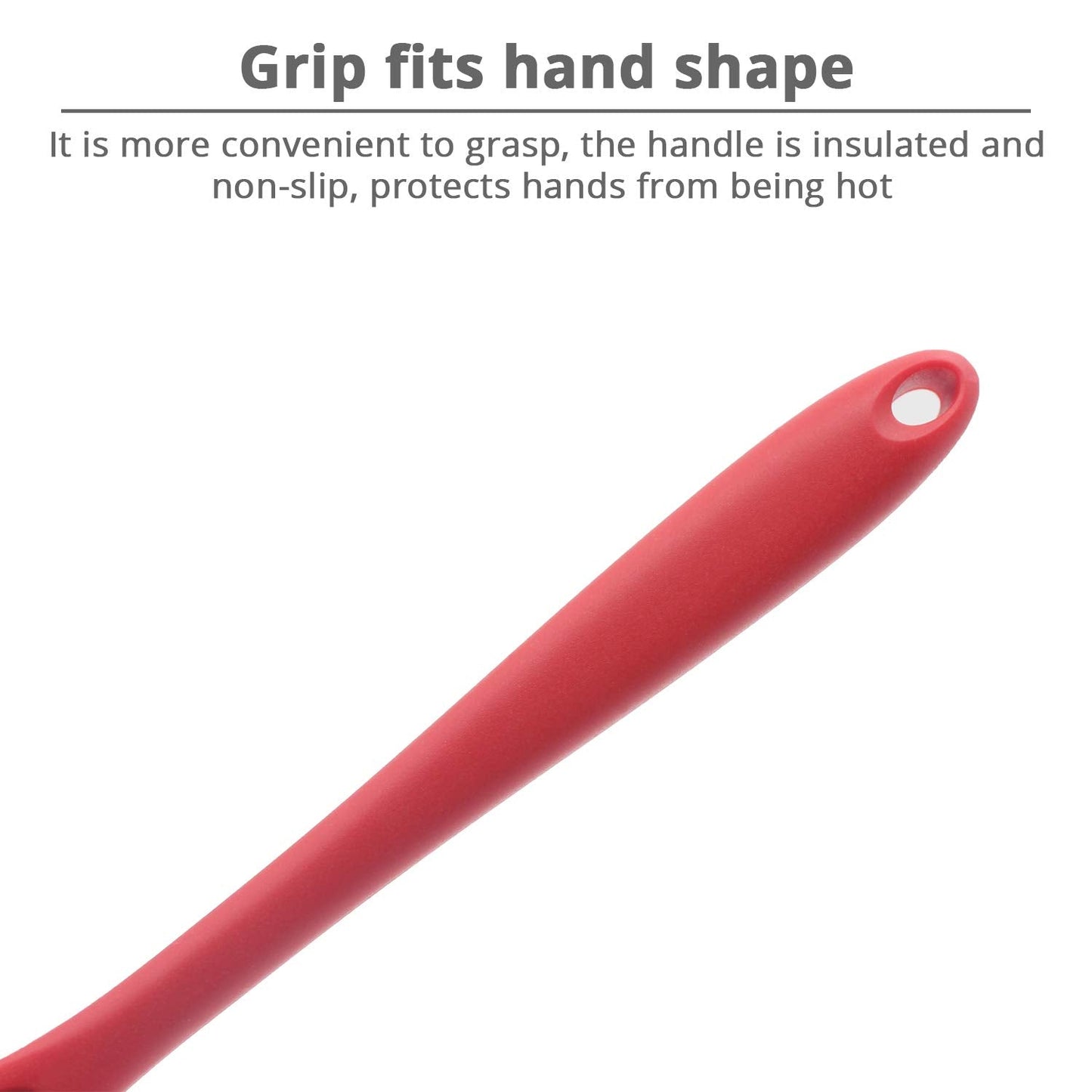 Silicone Spaghetti Spoon Pasta Spoon Easy Clean for Your Home Restaurant (22cm)