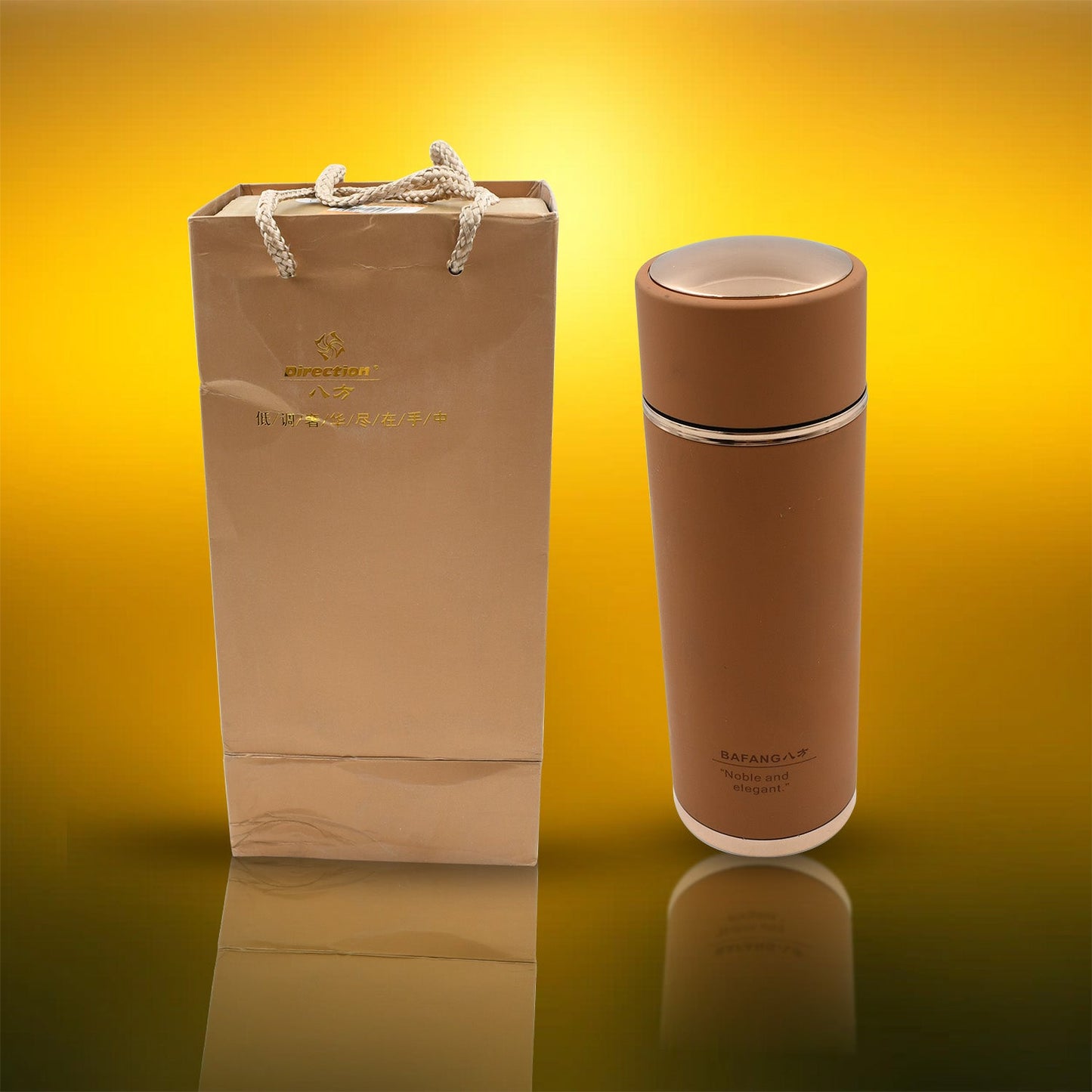 WATER & THERMOS BOTTLE HIGH QUALITY STEEL THERMOS BOTTLE FOR WATER TEA & COFFEE USE (380 ml)