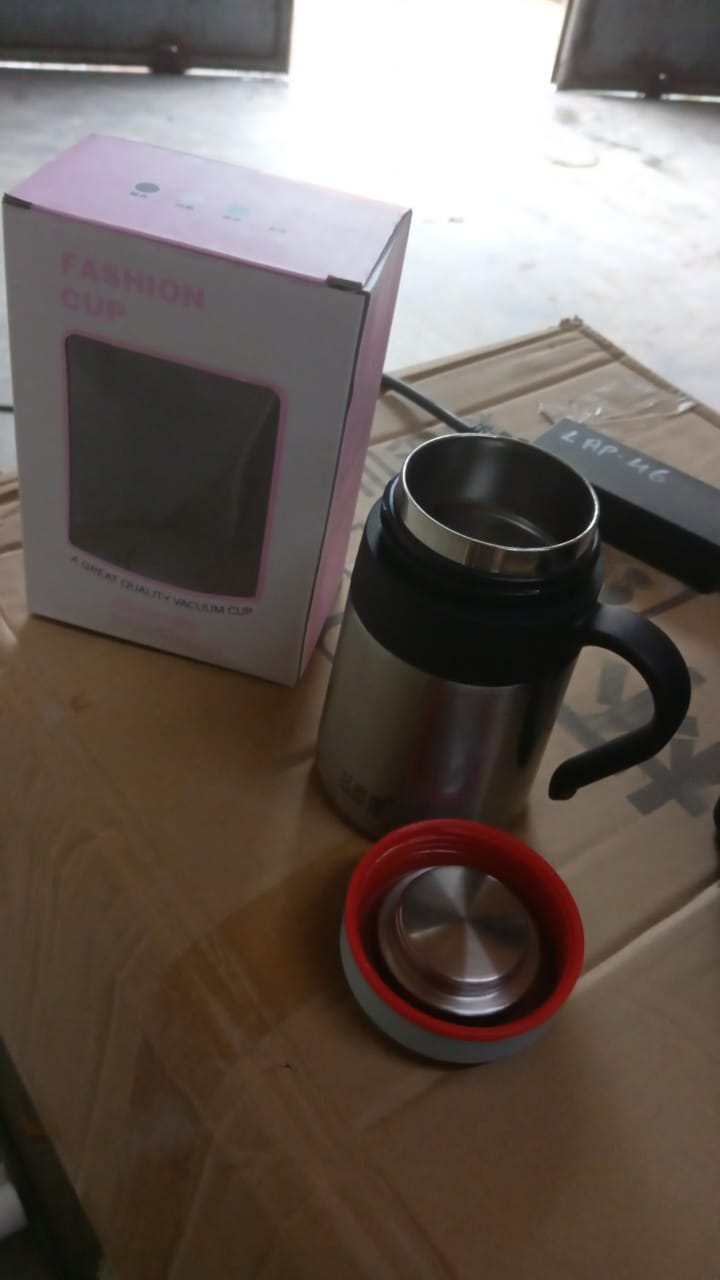 Stainless Steel Mug / Bottle Vacuum Insulated Cup With Handle & Small Cup, Tumbler (420 ML)