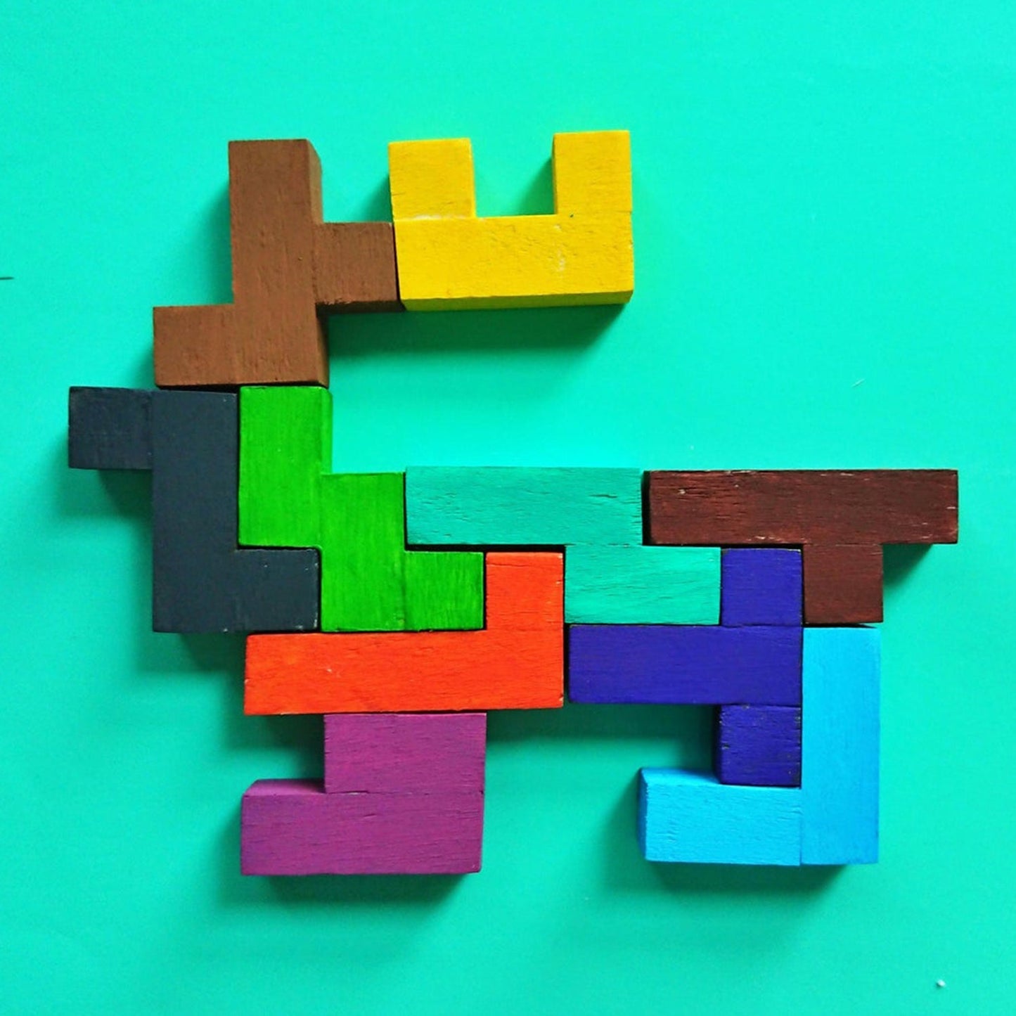 1950 AT50 Wooden Mind Game and game for kids and babies for playing and enjoying purposes.