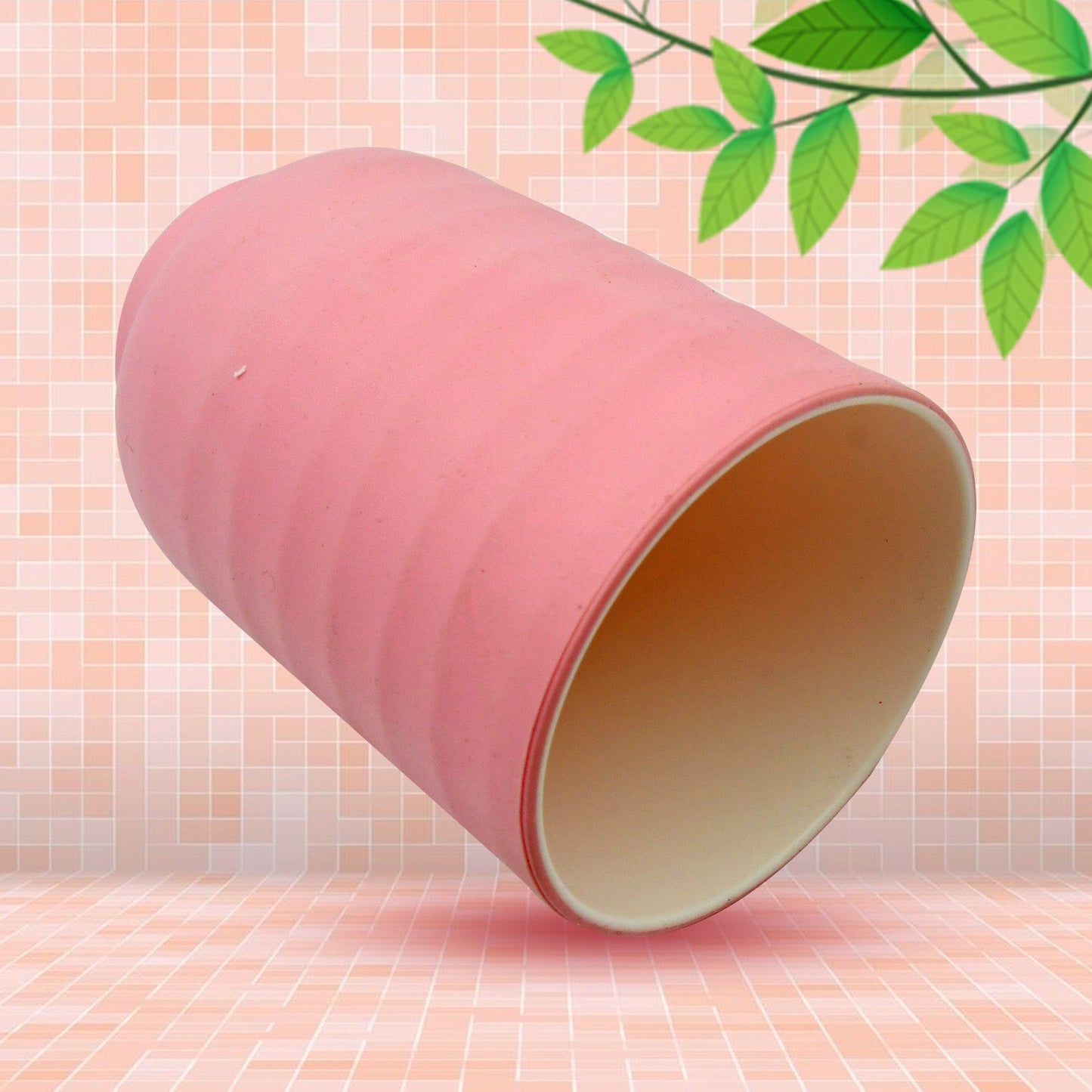 Multi-Purpose Plastic Cup, Reusable Cups, Bathroom Cup Environmental Friendly Festival for Drinking Tea Coffee, Non-slip Bathroom Cup Tooth Cups for Outdoor for Household Gift For Birthday, (1 Pc)