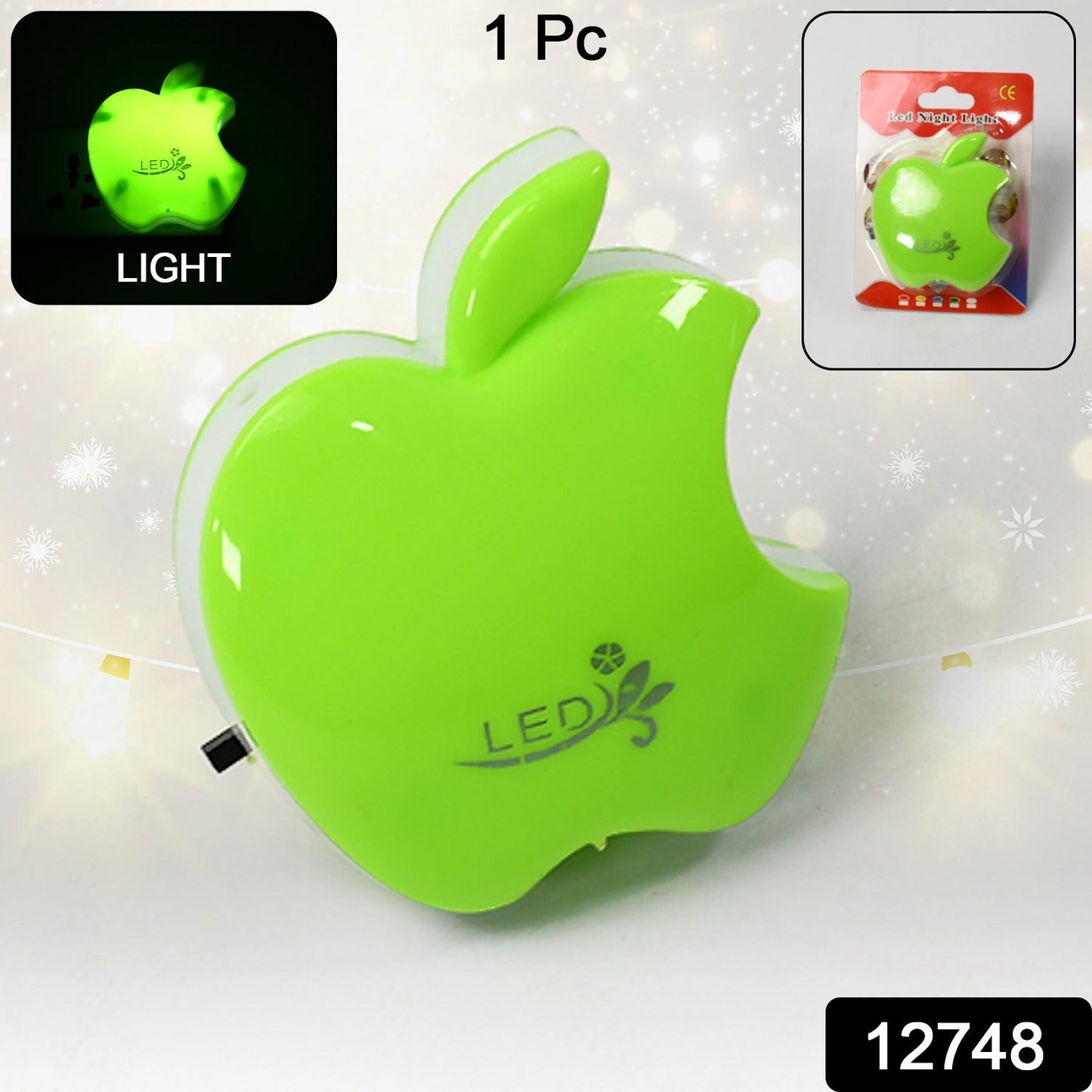 Night Light Comes with 3D Illusion Design Suitable for Drawing Room, Lobby, Energy-Saving, Light LED Decorative Night Light (1 Pc)