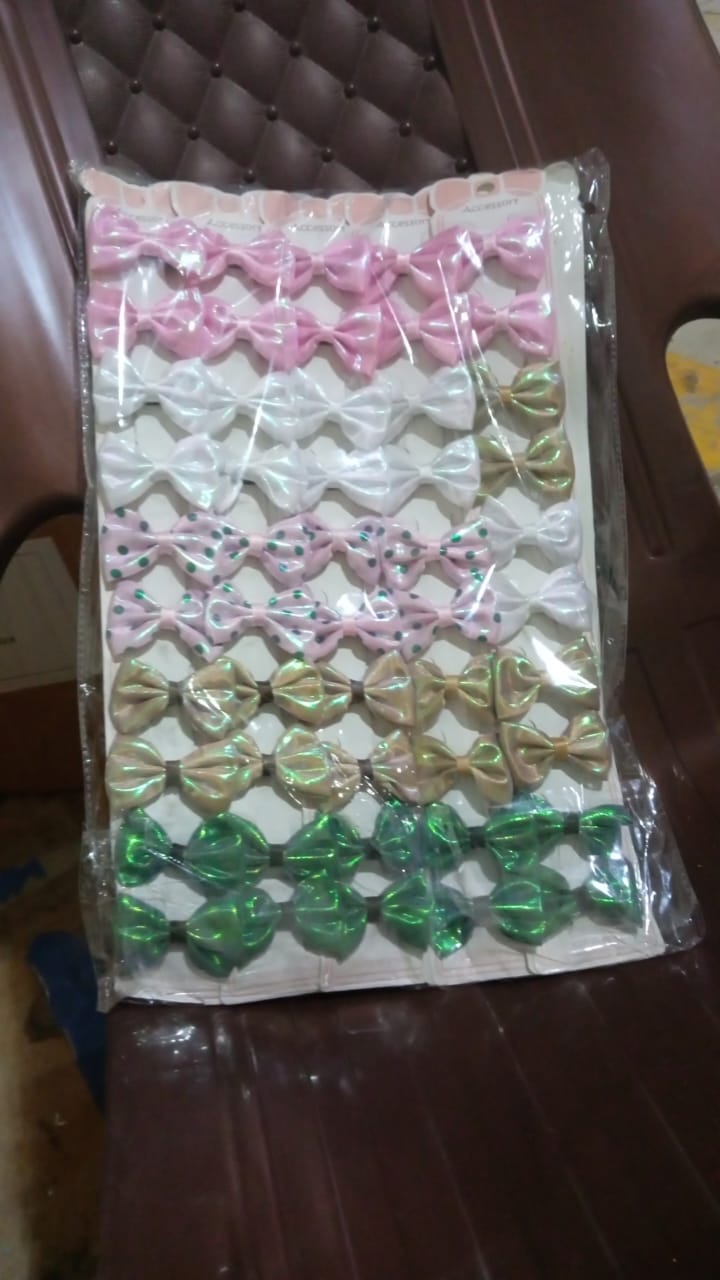 Hair Bow Knot Clip Suitable For Girls (1 Pc), Hair accessories