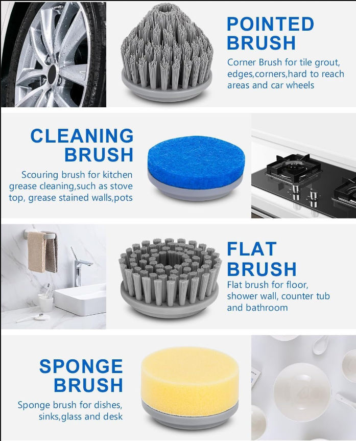5 in 1 Super Clean Electric Brush