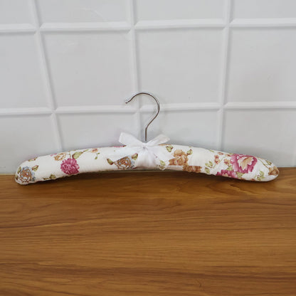 Premium Padded Floral Clothes Hanger (1 Pc)