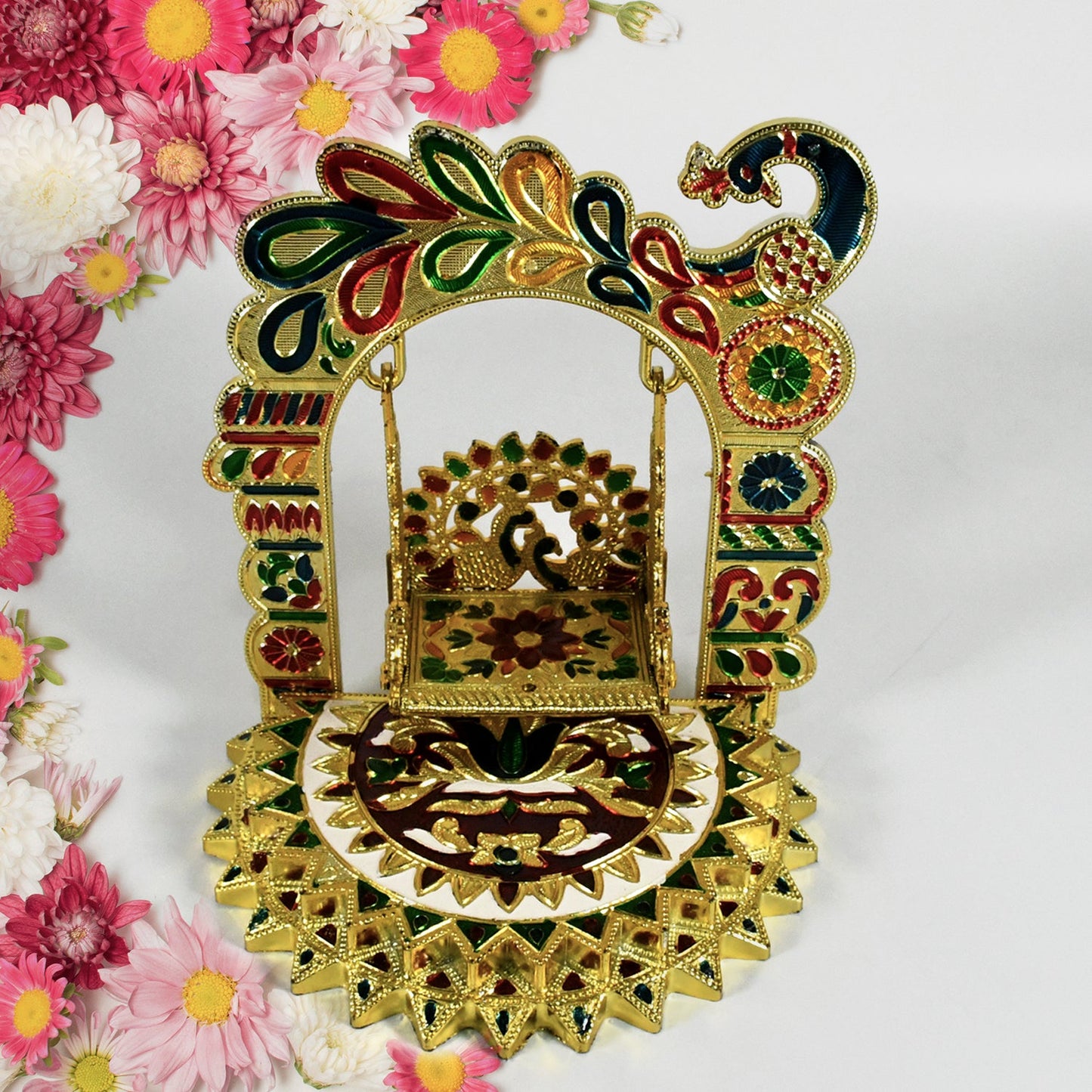 Bal Gopal Zula Home Decorative Swing Bal Gopal Zula Premium Look Decorative Zula Suitable For Home , Office , Restaurant