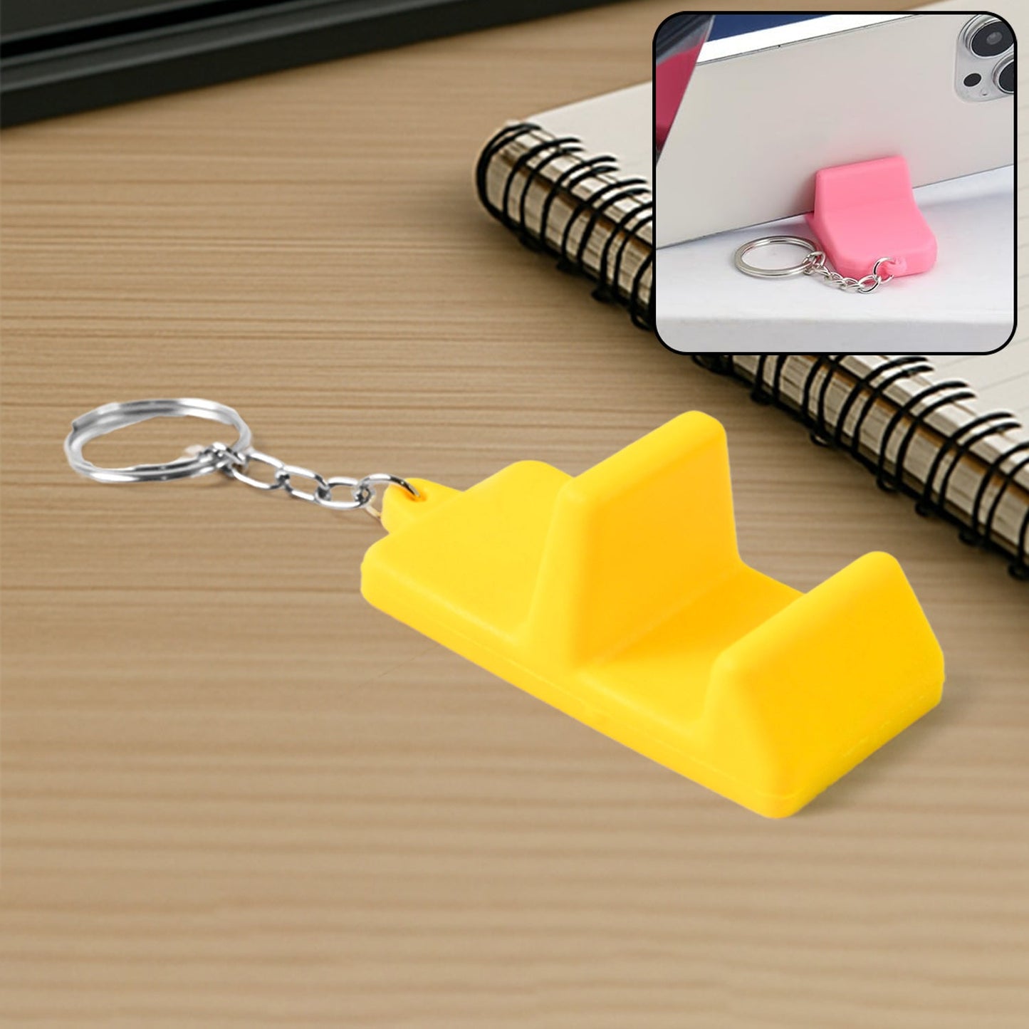 Dual Use Mobile Stand & Keychain