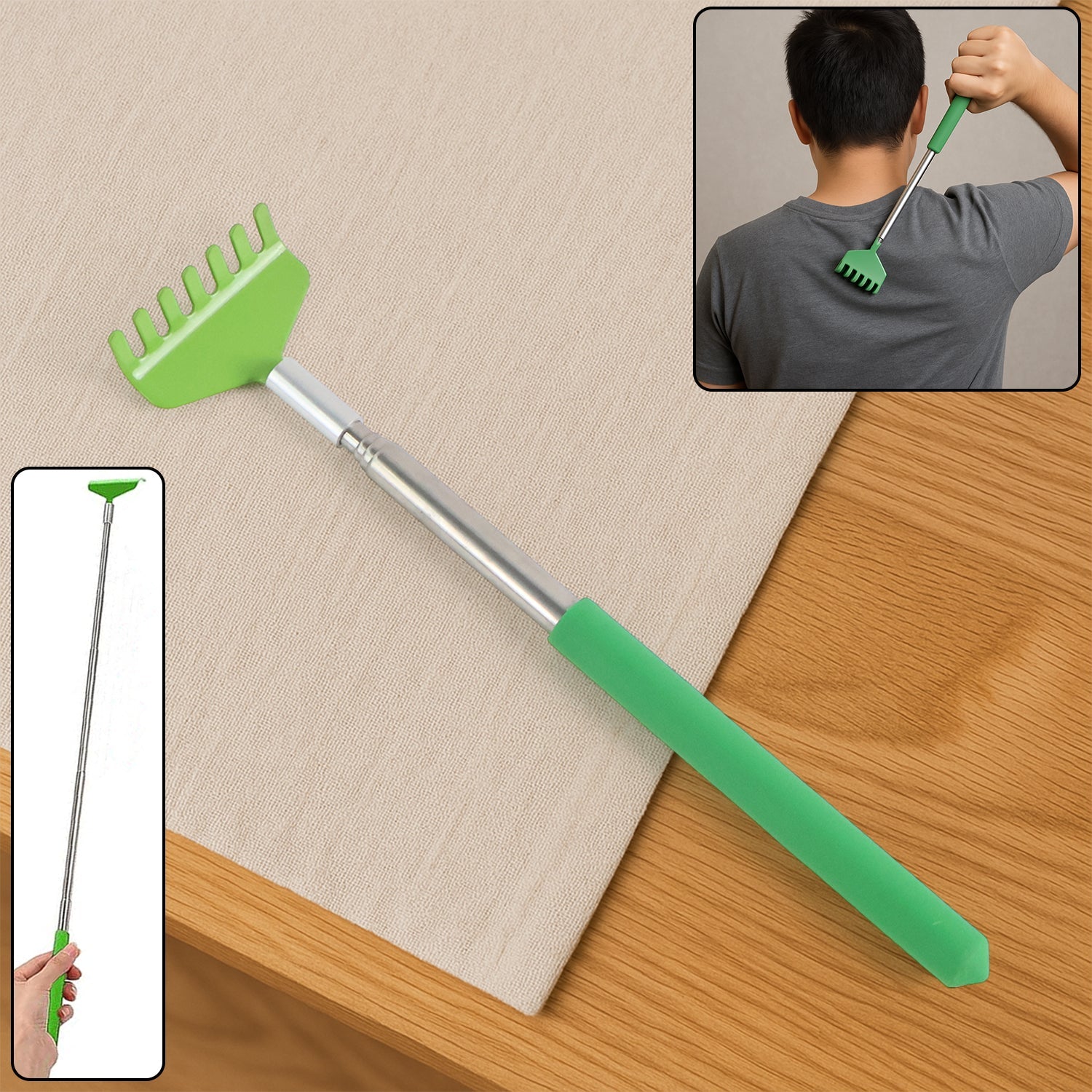 57 cm Telescopic Khujli Stick