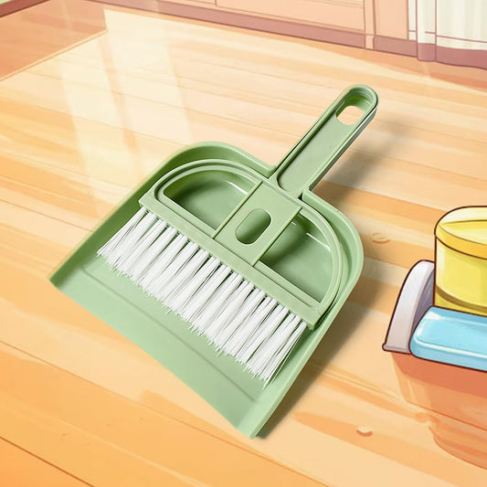 Mini Dustpan Supdi with Brush Broom Set for Multipurpose Cleaning