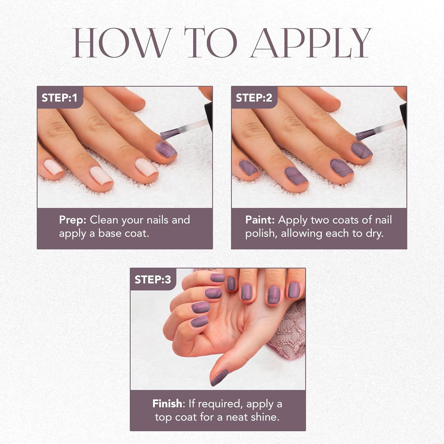 Compact 10 ML bottle of Metallic Gold Nail Polish for travel-friendly use