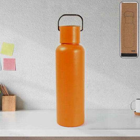 Premium stainless steel water bottle in blue shade by Own Hydrate