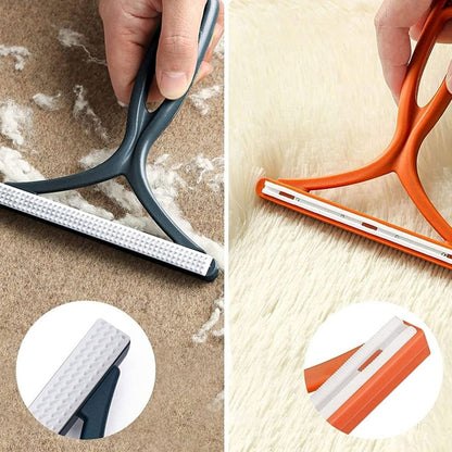Travel-friendly lint remover, perfect for keeping clothes and car seats clean.