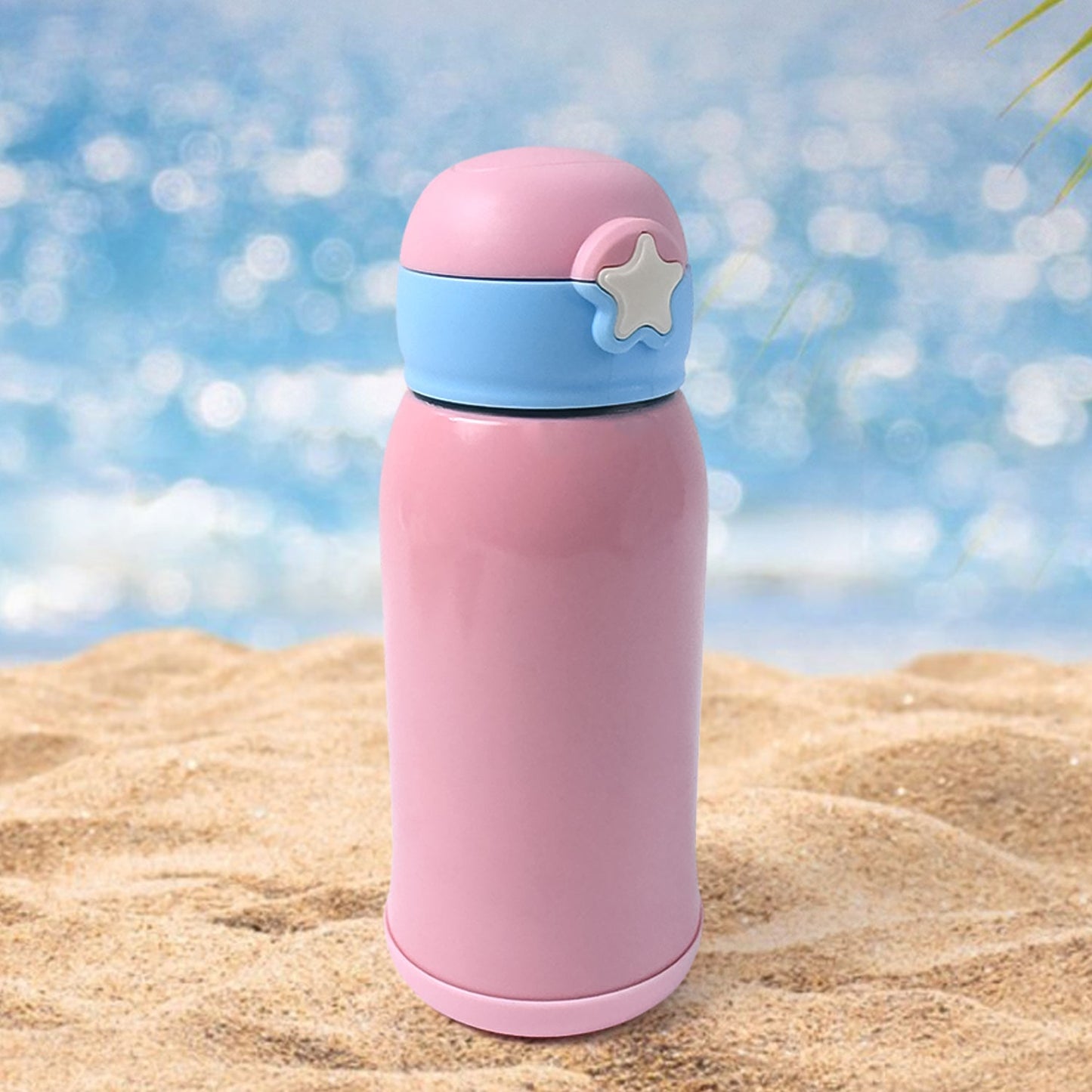 Neo flask style thermos steel kids water bottle with insulated design