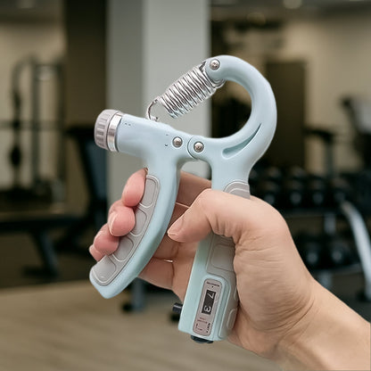 Gym Fitness Hand Grip Men Adjustable Finger Heavy Exerciser Strength for Muscle Recovery Hand Gripper Trainer strengthener (1 Pc)