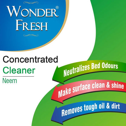 Wonder Fresh Floor Cleaner Liquid, an all-purpose solution for various surfaces.