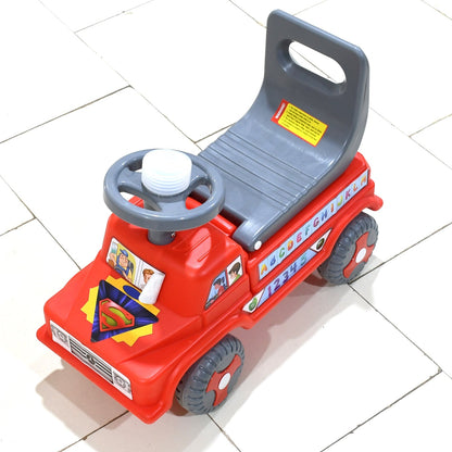 Vibrant Baby Ride-On Car with musical horn for engaging playtime.