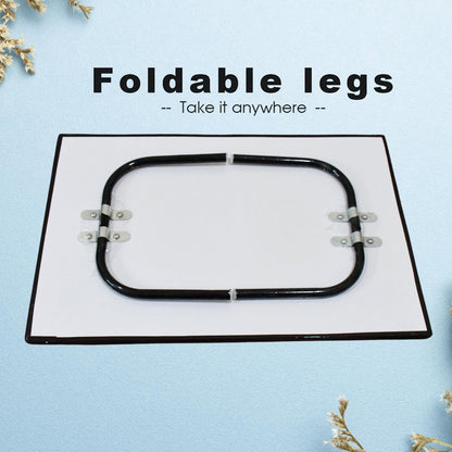 Compact Foldable Study Table shown folded for easy storage.