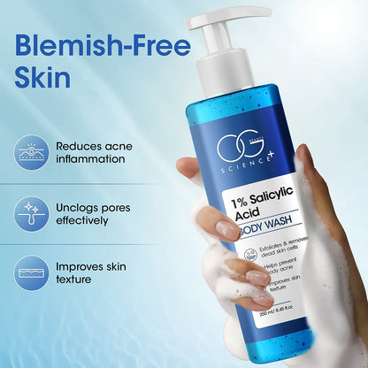 OG Beauty Science  1% Salicylic Acid Body Wash (250ML / 1 Pc)