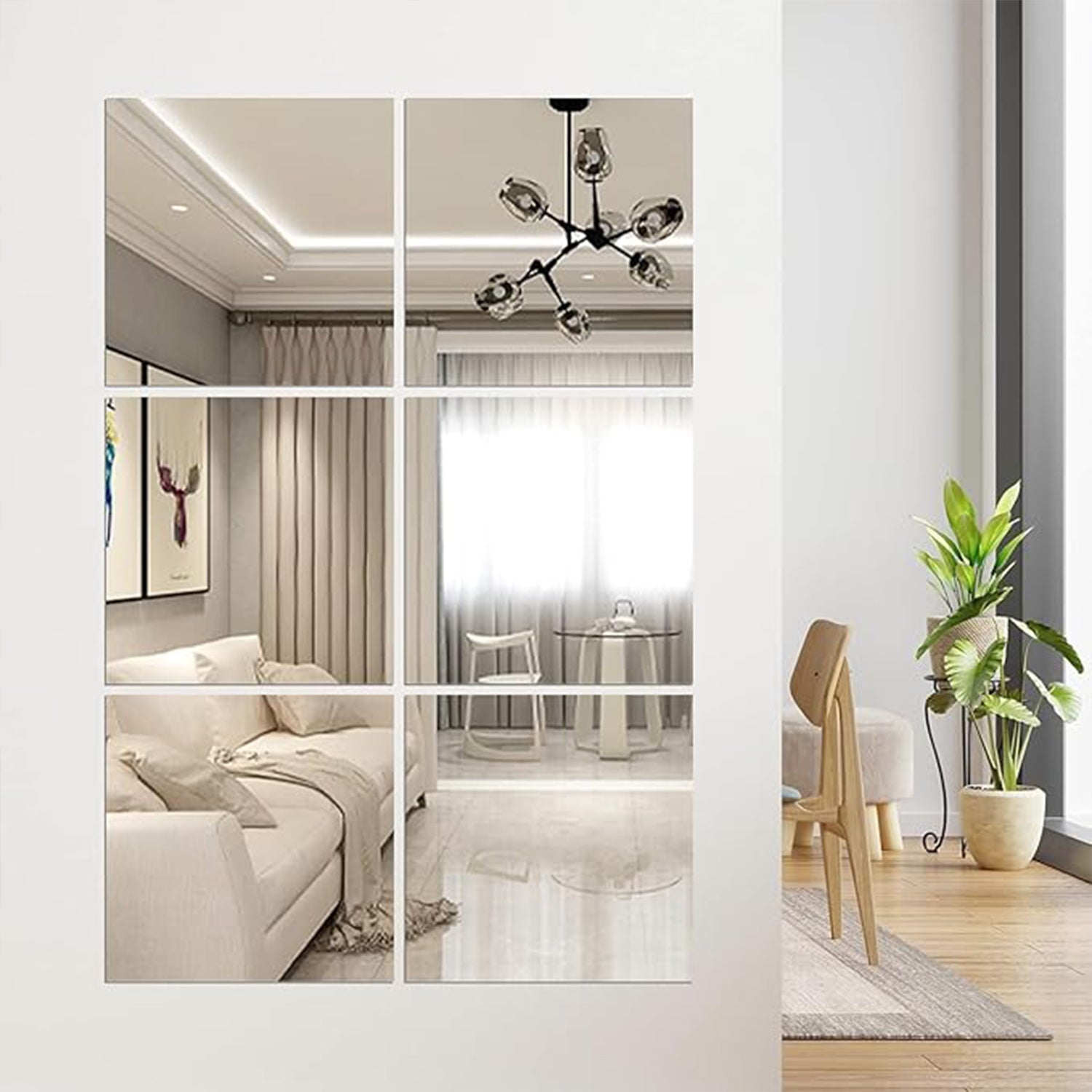 Artis Mirror Peel & Stick Set