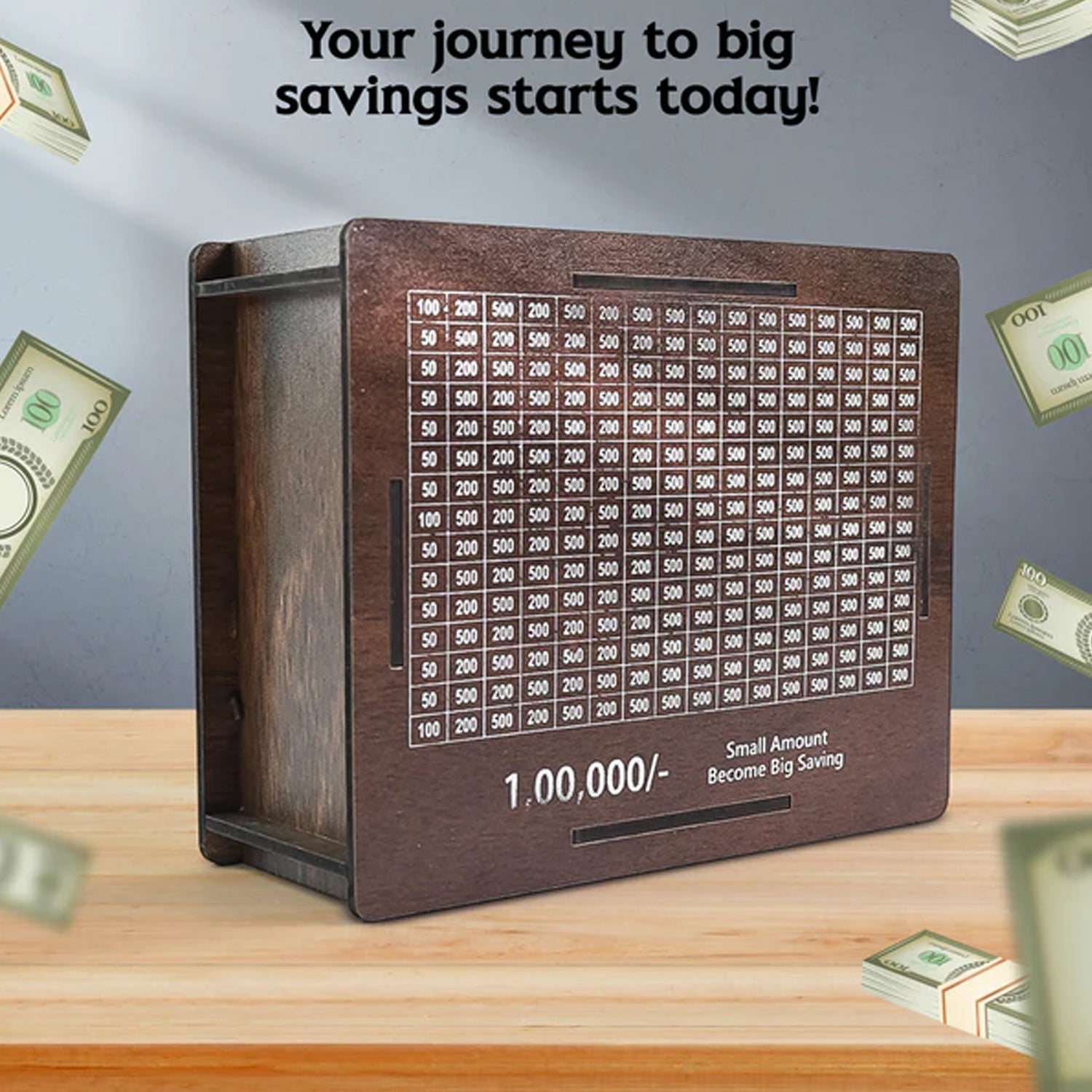 Piggy Wood Bank