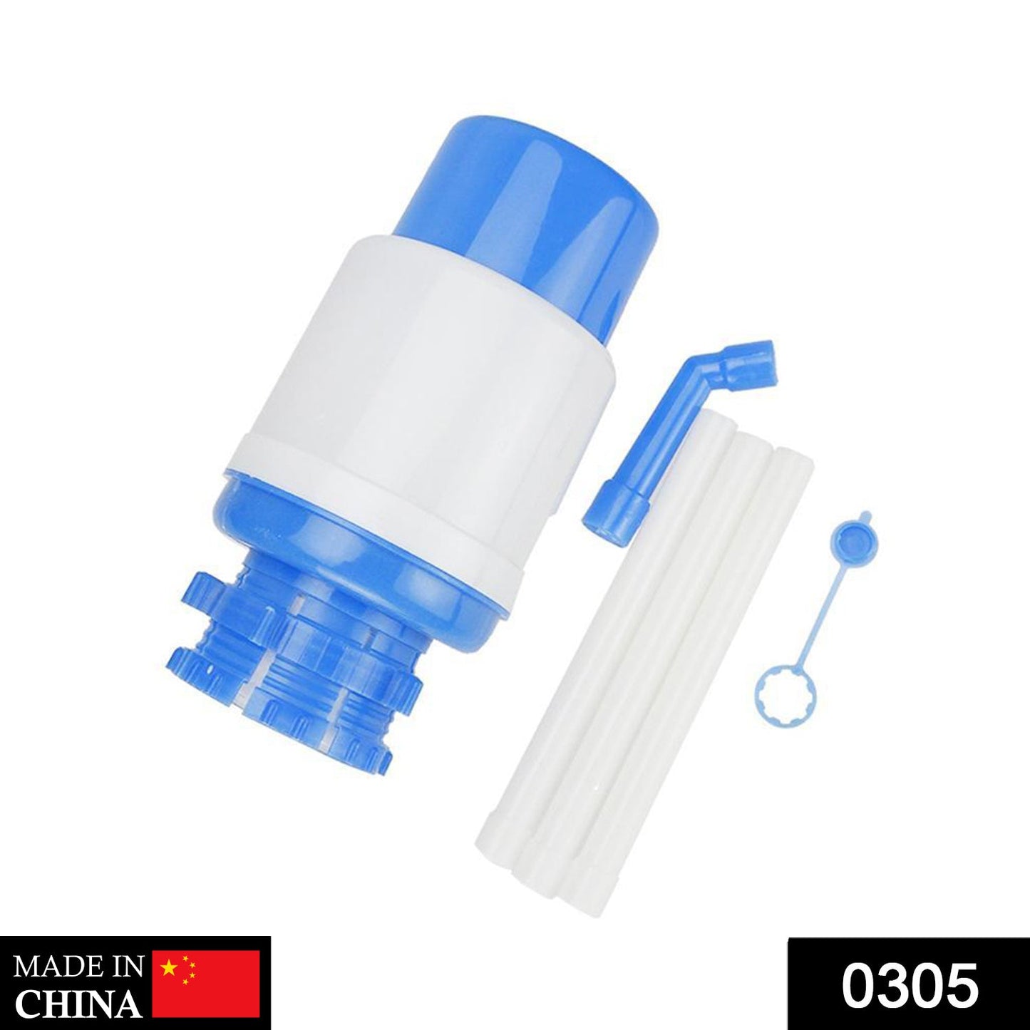 Easy-to-use manual drinking water hand press pump for bottled water dispenser.