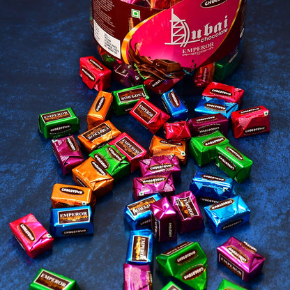 Chocotown branding on the luxury chocolate packaging
