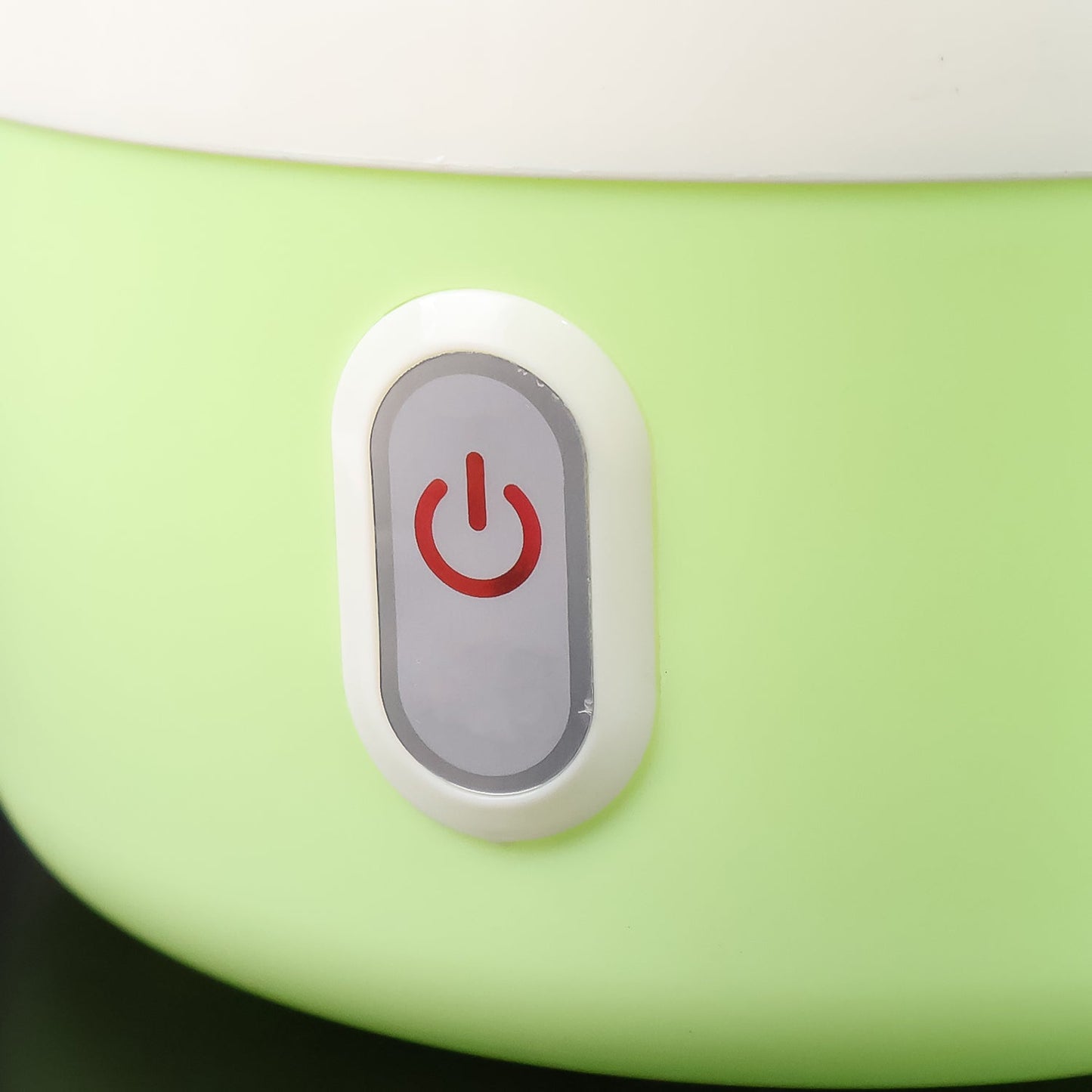 Inside view of the electric yogurt maker, highlighting the container for milk.