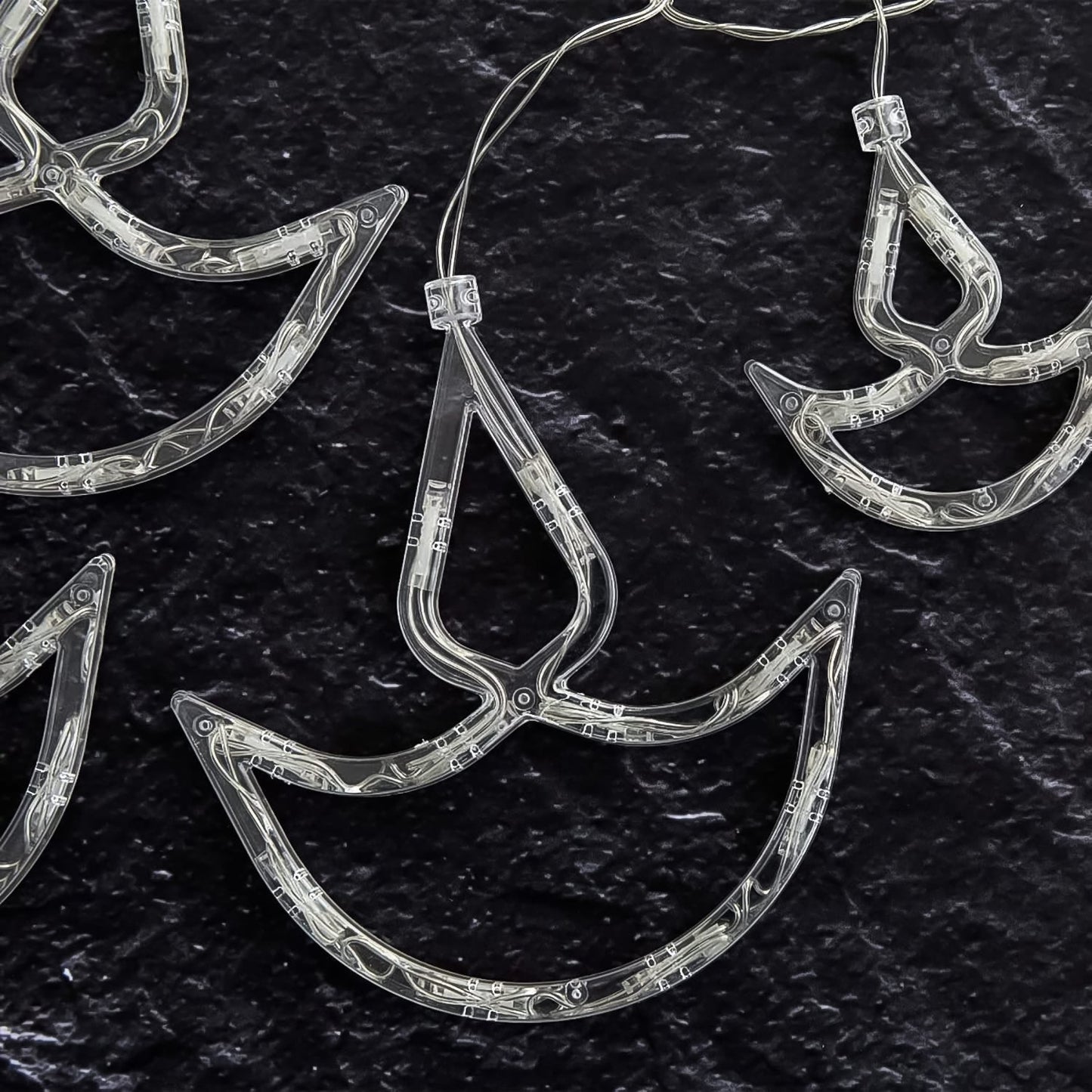 Versatile Diya Curtain String Lights used for general festive home decoration.
