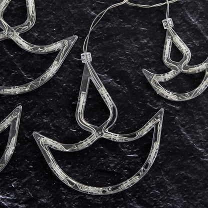 Versatile Diya Curtain String Lights used for general festive home decoration.