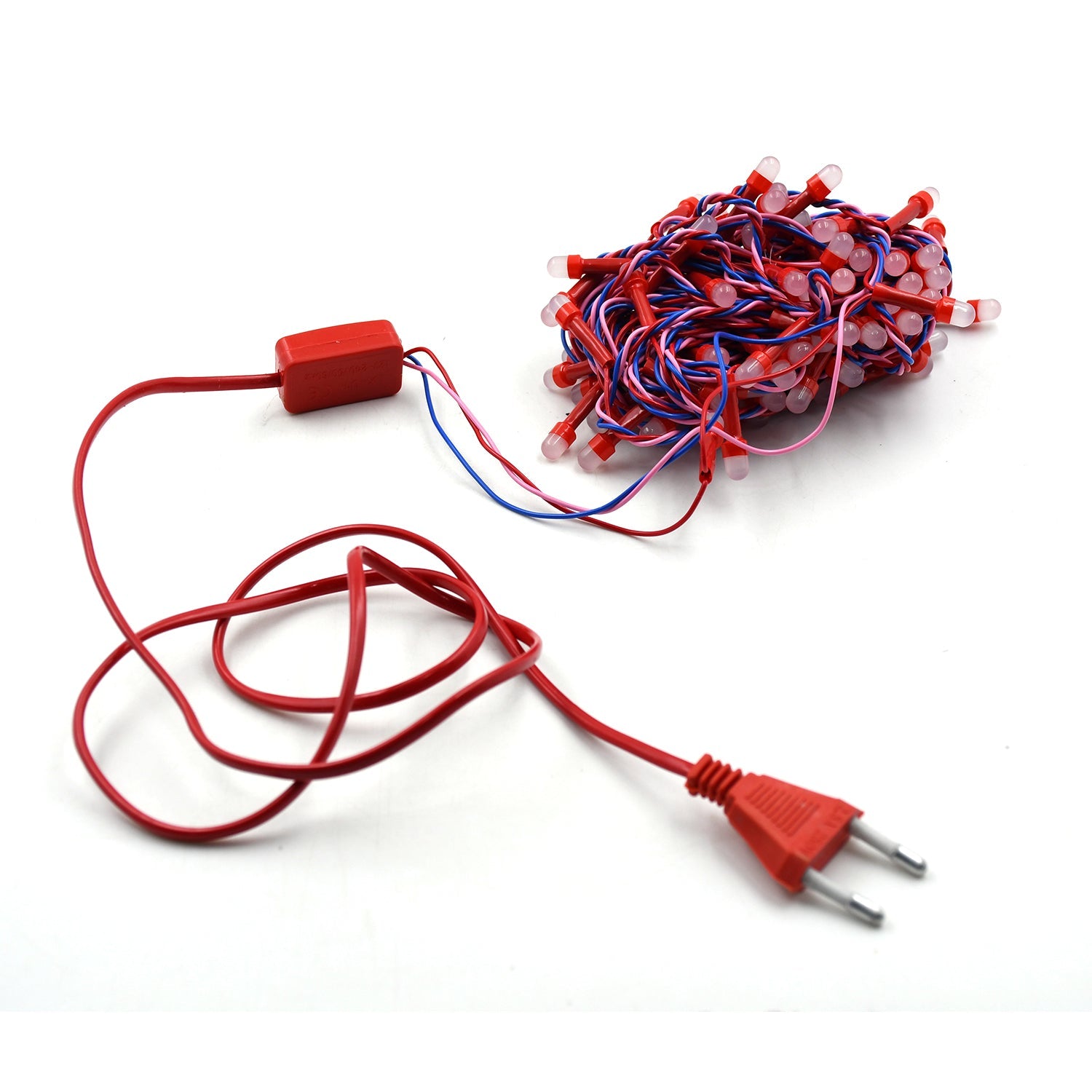 Flexible 6-meter LED string lights suitable for both indoor and outdoor festive use.