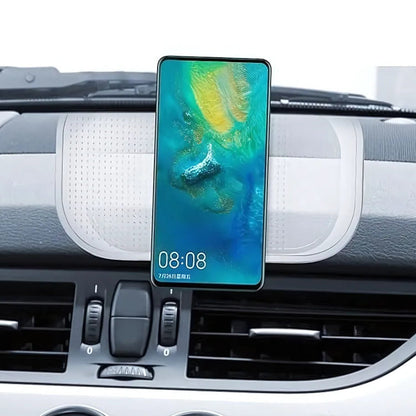 Large Transparent Anti-Slip Dashboard Mat for Car (1 Pc)