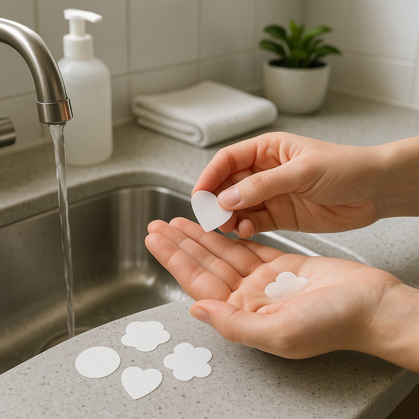 Travel Paper Soap Sheets - (1 Pkt)