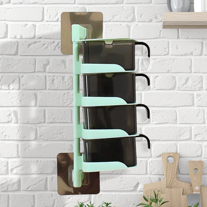 The Tidy Table rotating spice rack in a modern kitchen setting.