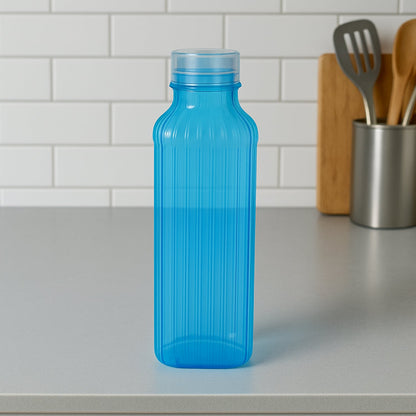 Premium transparent water bottle designed for fridge storage