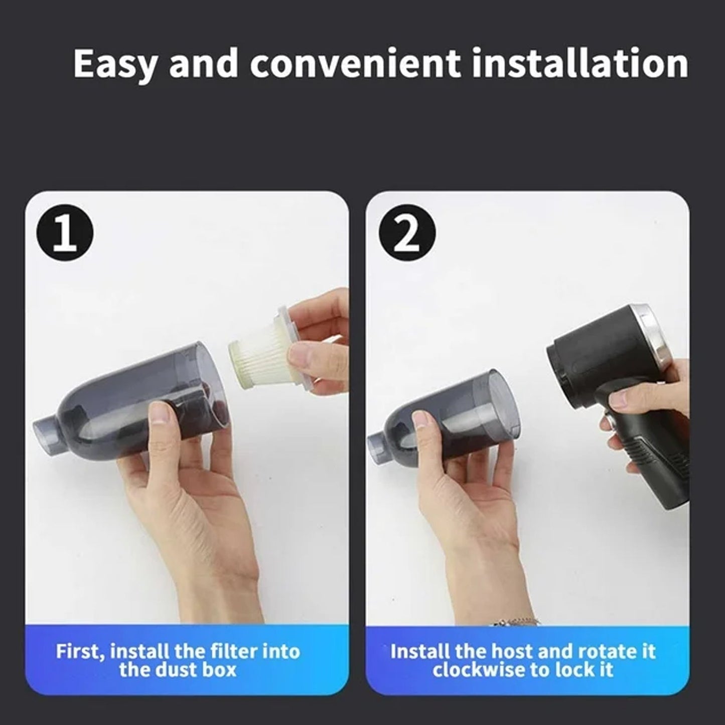 Wireless 3 in 1 Car Vacuum