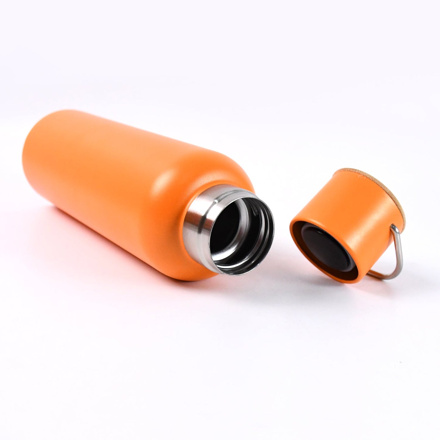 Stainless steel water bottle with leak-proof cap from Own Hydrate