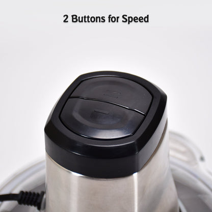 All components of the electric meat grinder laid out, including the non-slip mat and lid.