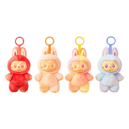 Plush Toy Cartoon Keychain with Hook Assorted Colorful Animal Design  Have a Seat Vinyl Plush Blind Box 1 Pc (Mix Design)