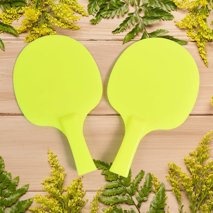 Hanging ping pong trainer with three balls, perfect for solo skill development.