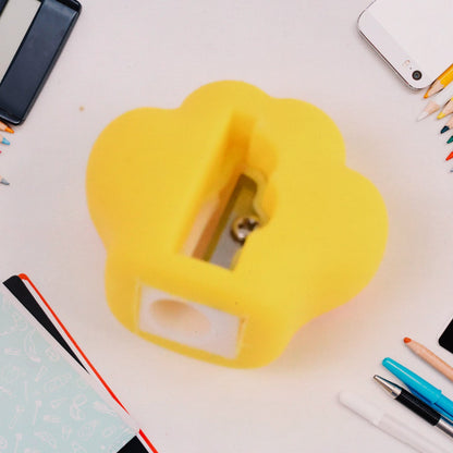 Portable pencil sharpener and eraser combo ideal for children’s use