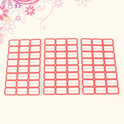Writable A4 label sheets perfect for office and home labeling tasks