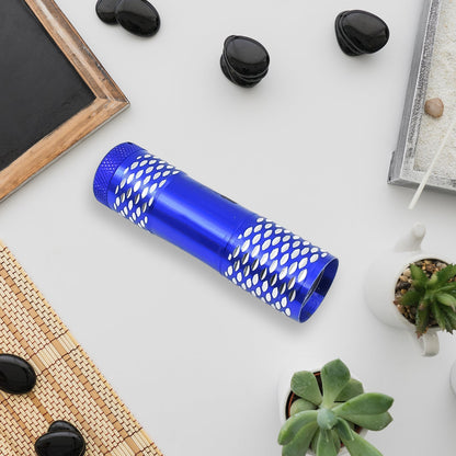 Portable Mini Torch – 9 LED Pocket Flashlight, 3 Battery Operated (Battery Not Included, Mix Color)