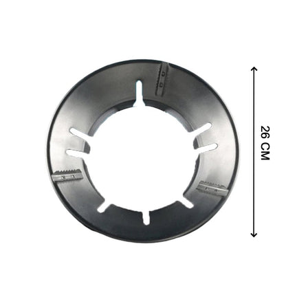 Front view of the fire and windproof Gas Stove Stand for household use.