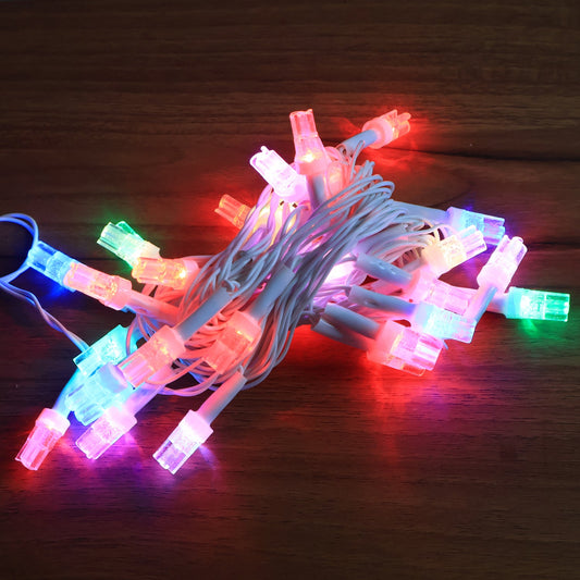 8 meter LED decorative string fairy lights illuminating in multi-colors for festive décor